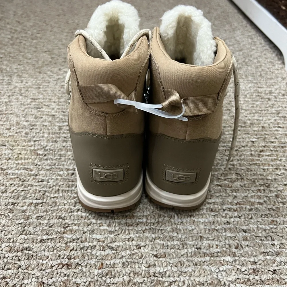 Ugg Sand Brecken Lace Extreme Waterproof Winter Boots 1158221